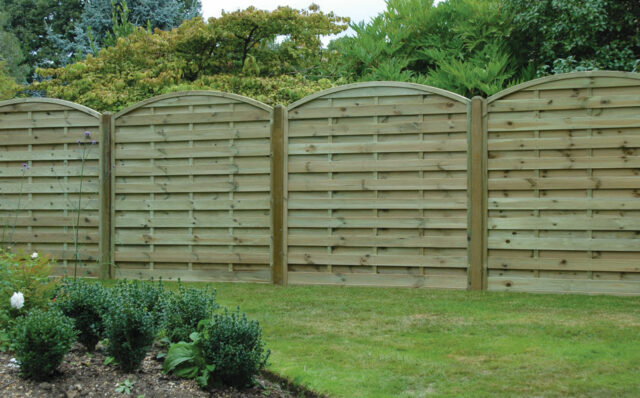 Arch Top Fence Panels 