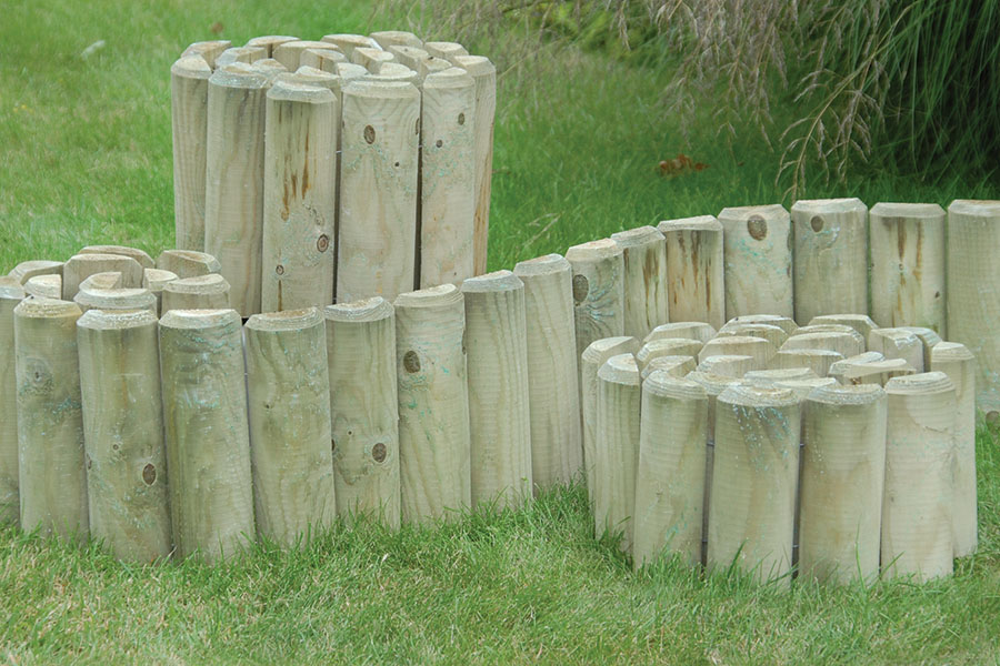 LOG ROLL Clarke Fencing log-roll-clarke-fencing
