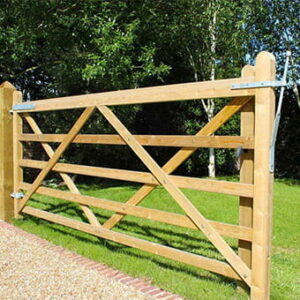 5 Bar Field Gate - Clarke Fencing