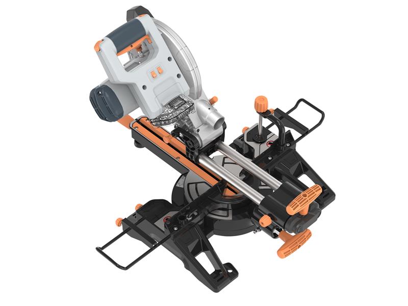 MAXXPACK Sliding Mitre Saw 216mm 18V Bare Unit Clarke Fencing