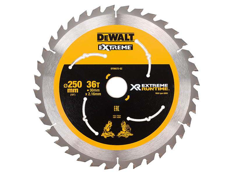 Extreme Runtime FlexVolt Mitre Saw Blade - Clarke Fencing