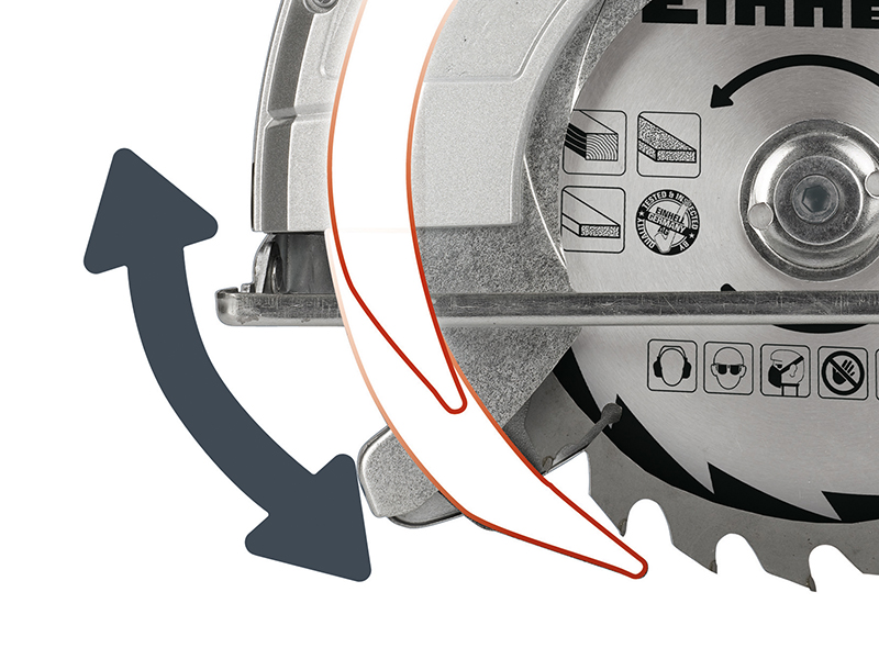 TCCS 1400 Circular Saw 190mm 1400W 240V Clarke Fencing